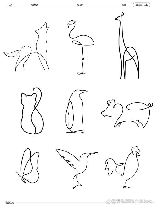 动物简笔画大全