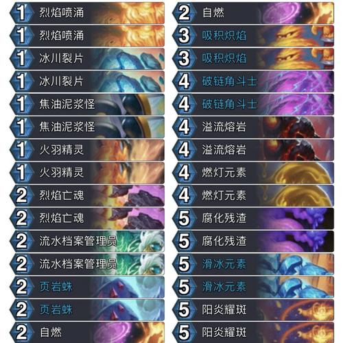 炉石传说卡组