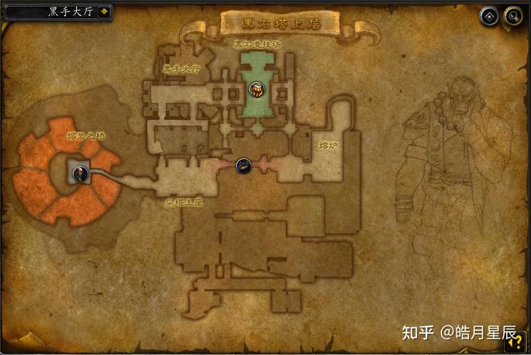 黑石塔上层副本地图详细介绍