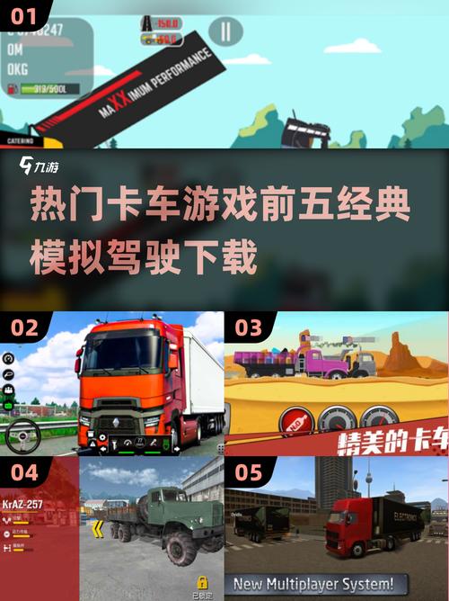 2025超有趣大卡车游戏排行榜