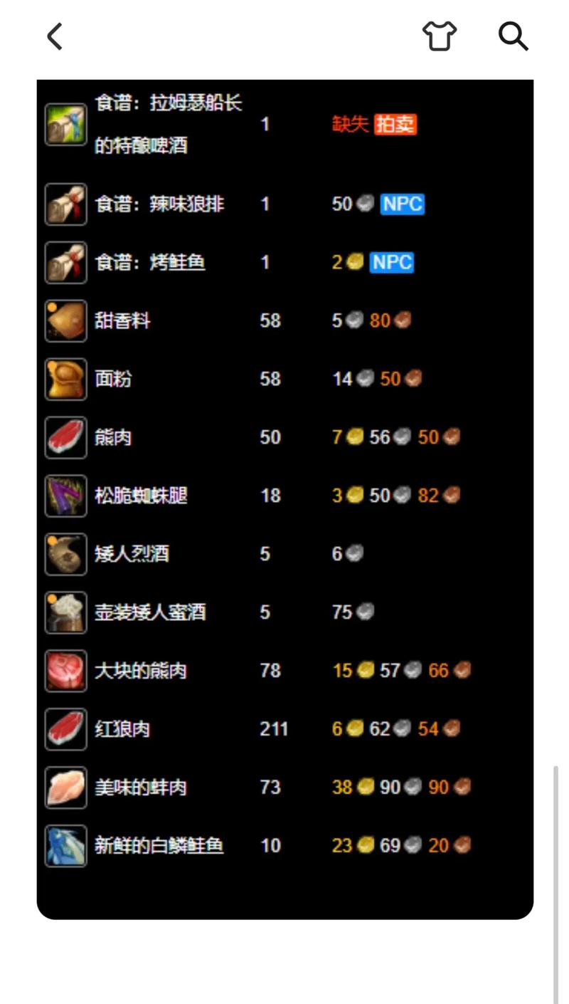魔兽世界怀旧服大师级烹饪学习方法全知道