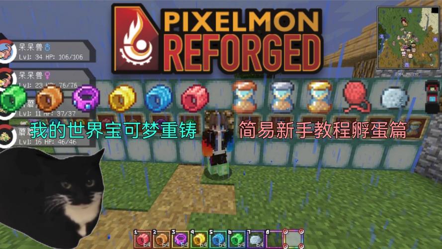 我的世界神奇宝贝怎么孵蛋