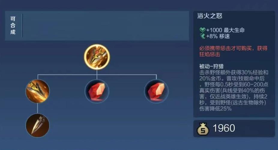 王者荣耀浴火之怒与红BUFF叠加效果实测真实伤害能叠加吗截图