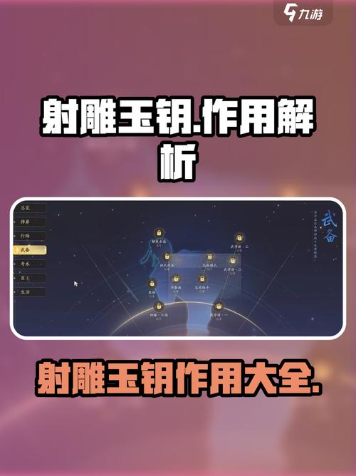 射雕英雄传手游射雕玉钥作用全解析