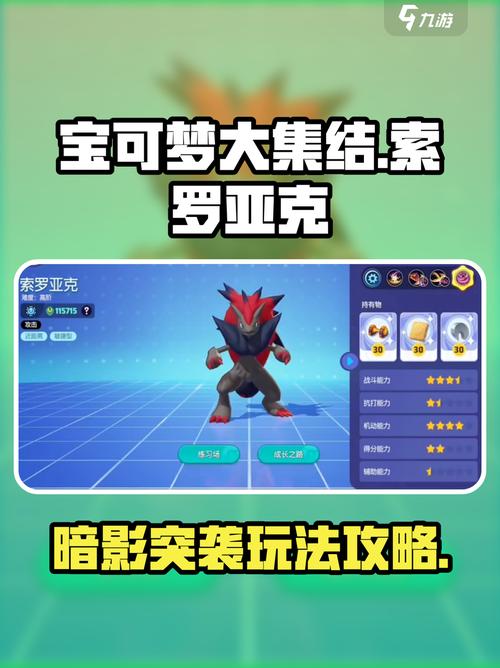宝可梦大集结索罗亚克暗击流怎么玩介绍