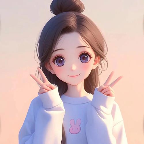 可爱系女生微博头像图片大全我就是这样人见人爱的