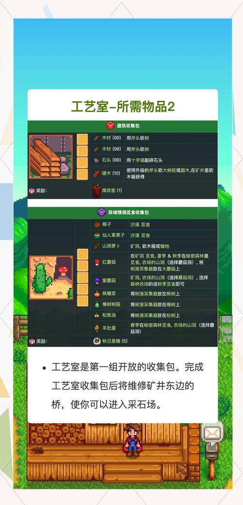星露谷物语异国情调收集包怎么采集星露谷物语异国情调