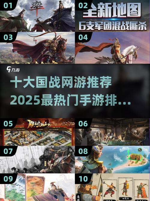 2025国战手游TOP榜出炉!