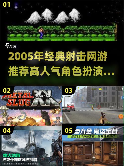 2005年人气射击网游推荐经典角色扮演必玩!