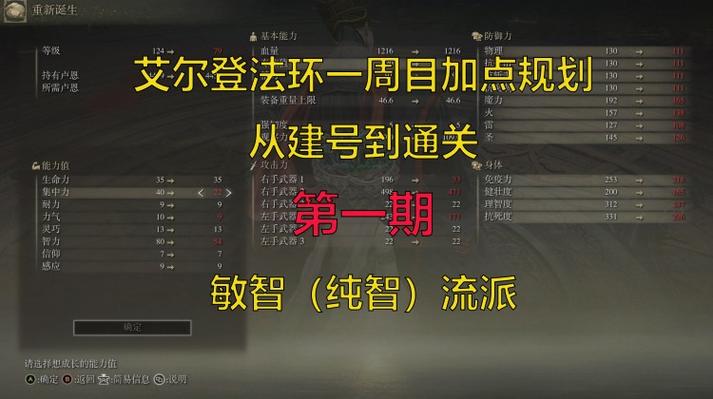 艾尔登法环法师加点攻略助你轻松制霸老头环
