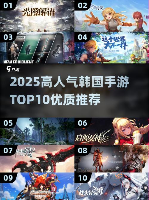 韩国出名的网游推荐必玩的韩国联网游戏汇总2025