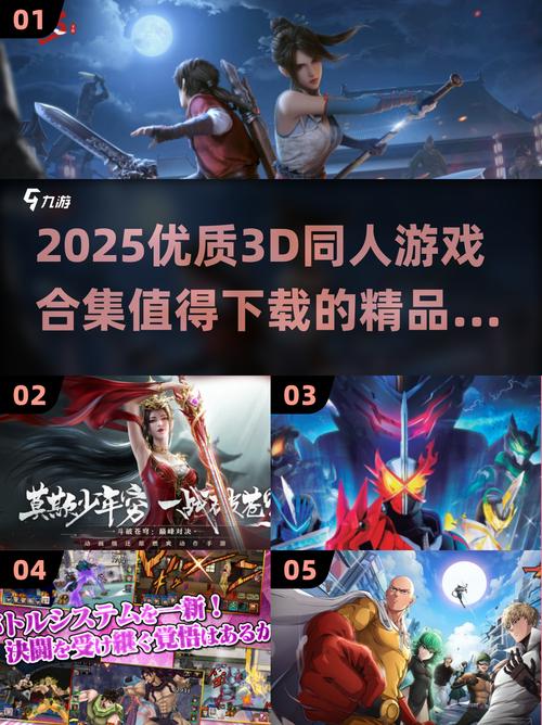 2025热门同人动漫游戏推荐合集玩家必试的高人气作品