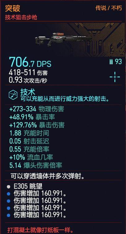 《赛博朋克2077》不朽突击步枪怎么获取不朽武器突击步枪