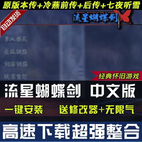 流星蝴蝶剑无限气修改器官方