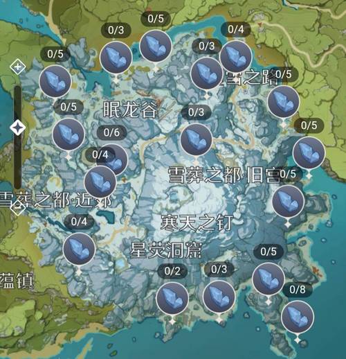 原神星银矿石哪里最多原神星银矿石采集路线位置分布