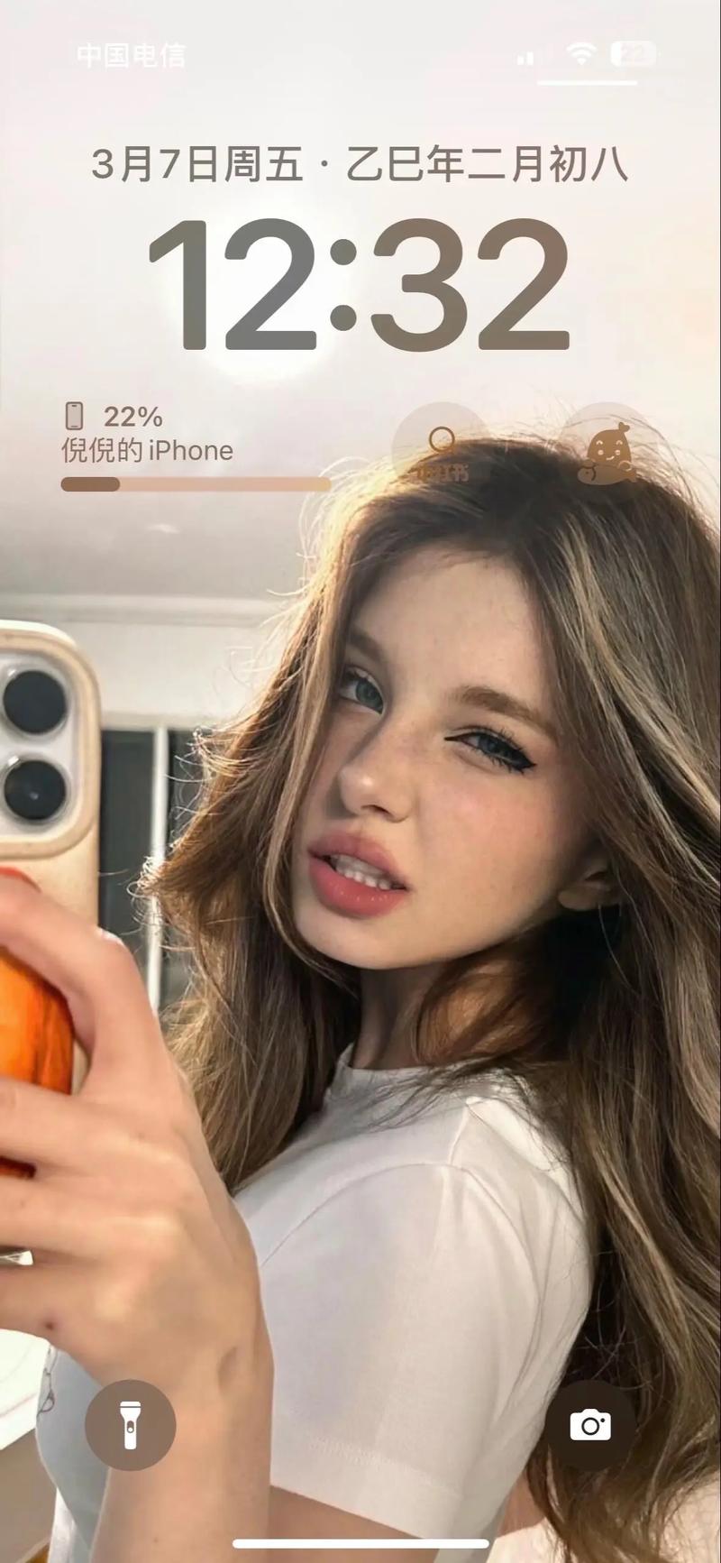 欧美女生壁纸ins风高清有气质2022全新全面屏欧美范