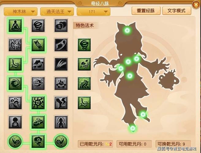梦幻西游神木林最新经脉怎么加点