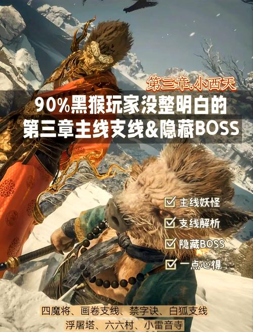 黑神话悟空第三回全隐藏支线攻略汇总