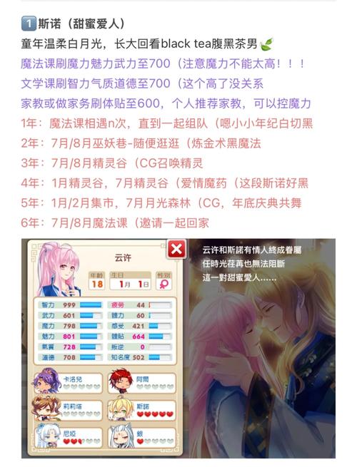 爱养成2四季相守攻略爱养成2男生四季相守达成条件攻略