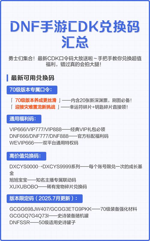 dnf手游兑换码怎么使用dnf手游2024可用兑换码大全