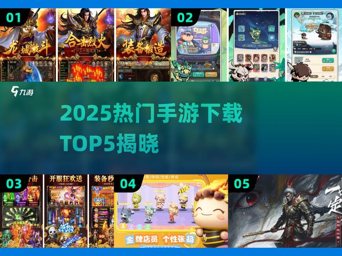 2025最火网游TOP5曝光!
