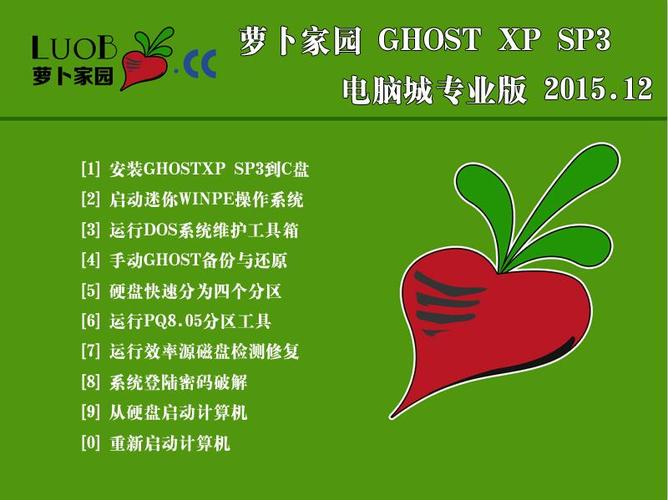 萝卜家园Windows1064位优化精简版怎么安装?