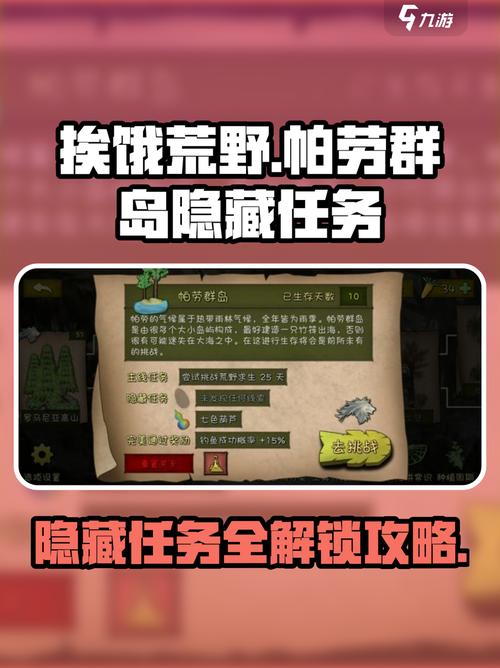 挨饿荒野荒野一家隐藏任务介绍狂野女孩4122023
