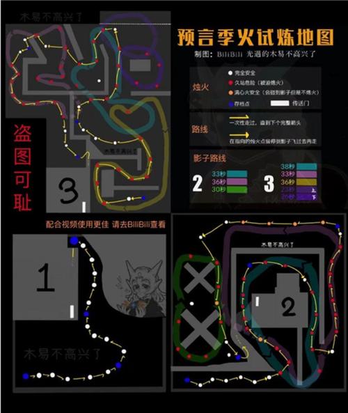 光遇火试炼路线图推荐火试炼怎么过