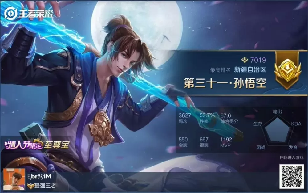 孙悟空是王者里面最强的吗