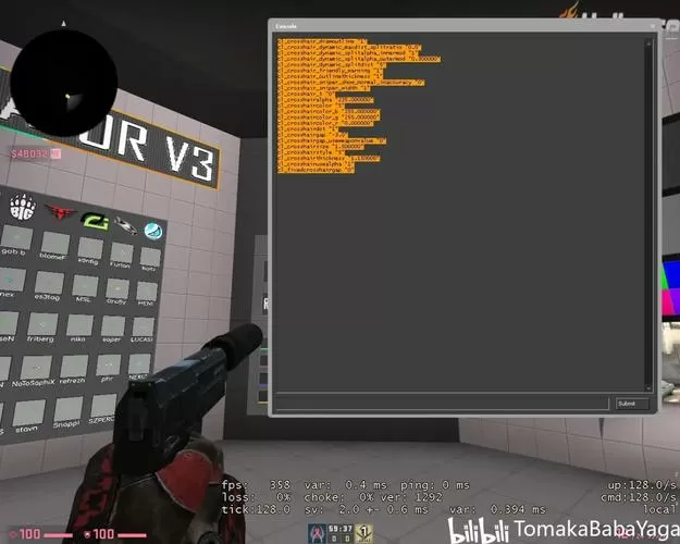 csgo控制台设置一键跳投