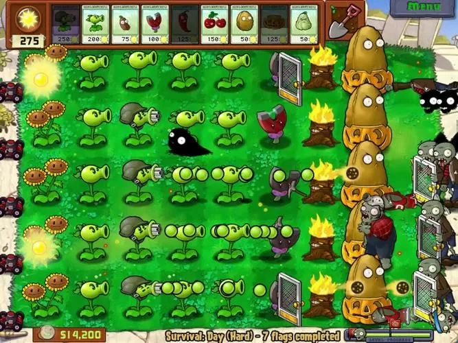 植物大战僵尸生存模式困难有几轮