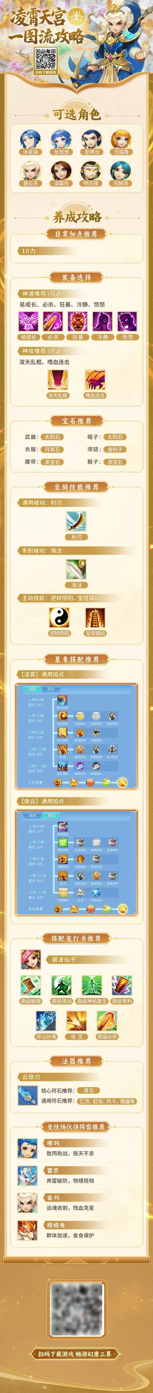 神武4凌霄天宫平民攻略