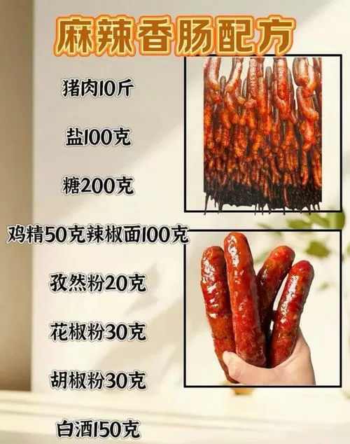 香肠调料怎么配好吃