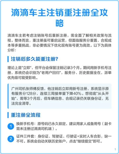 滴滴怎么注销重新注册