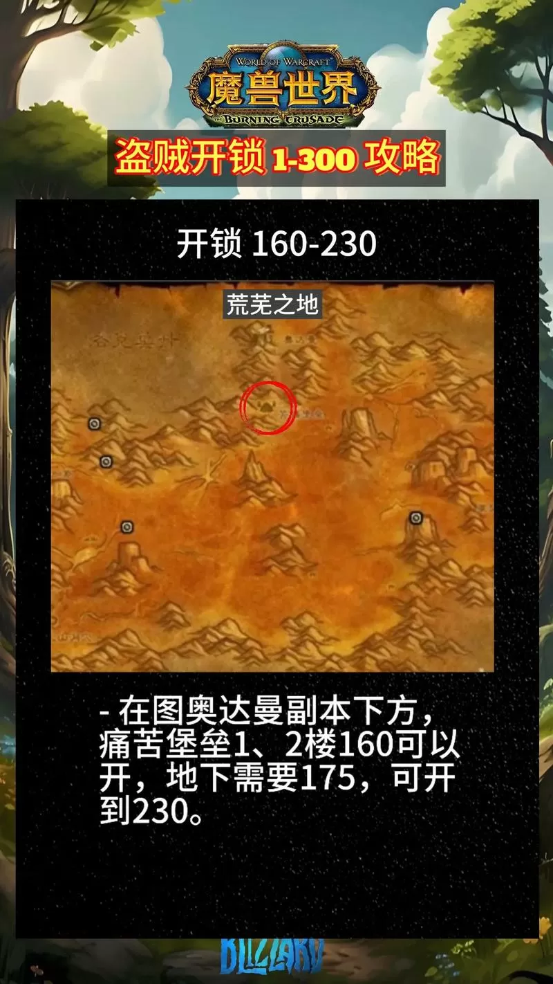魔兽世界怀旧盗贼开锁攻略大全视频教学