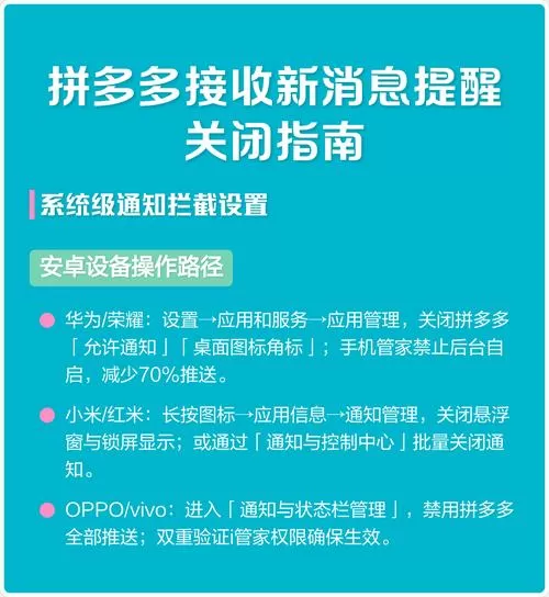 拼多多接收新消息提醒怎么关闭