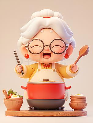 老奶奶做饭游戏