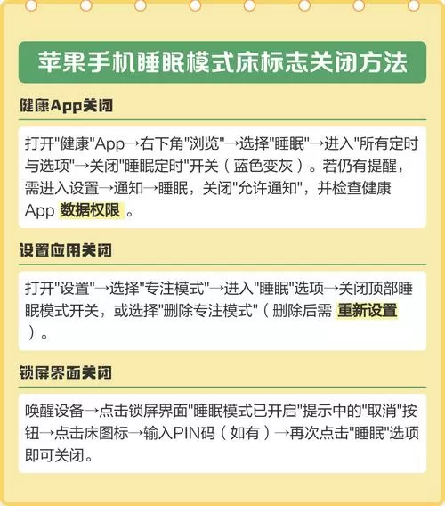 苹果就寝模式怎么关闭