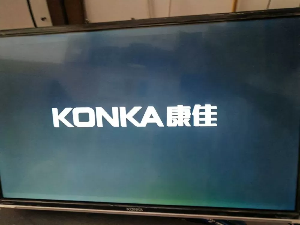 老式康佳电视黑屏处理方法
