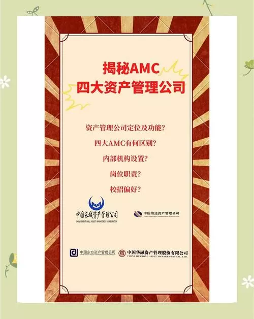 4大资产管理公司amc