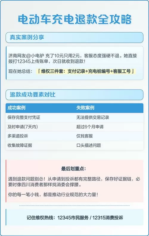 充电桩没充完电的余额怎么退回来