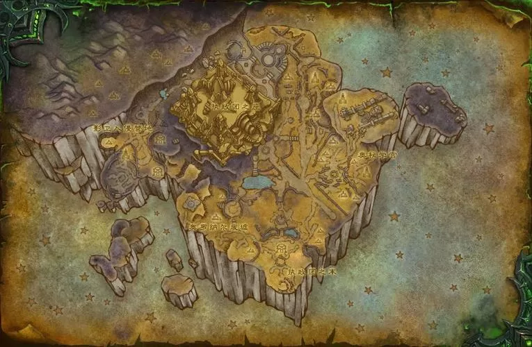 魔兽世界地图不显示飞行点