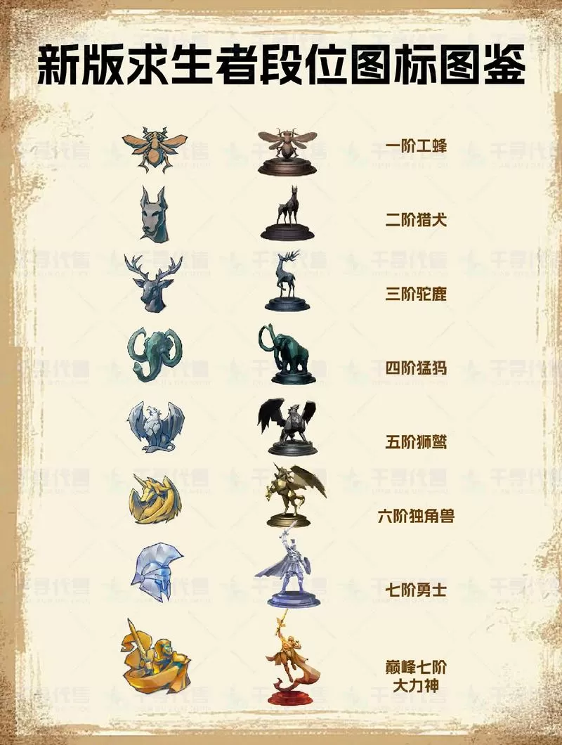 第五人格的段位划分