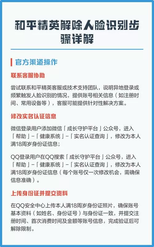 和平精英怎样解除人脸识别截图