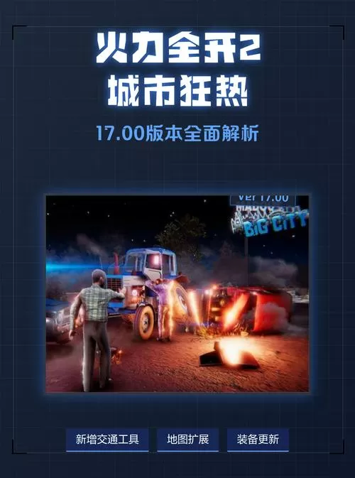 火力全开城市狂热内置菜单版