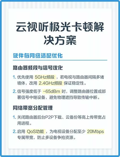 电视云视听极光卡顿怎么办怎么解决