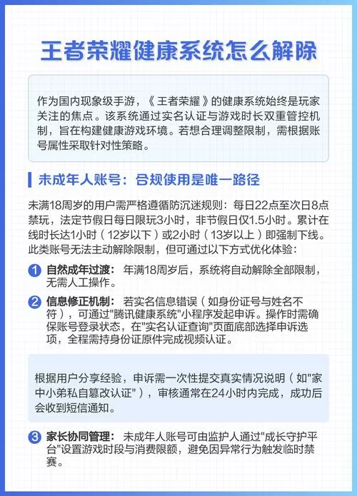 王者健康保护怎么解除