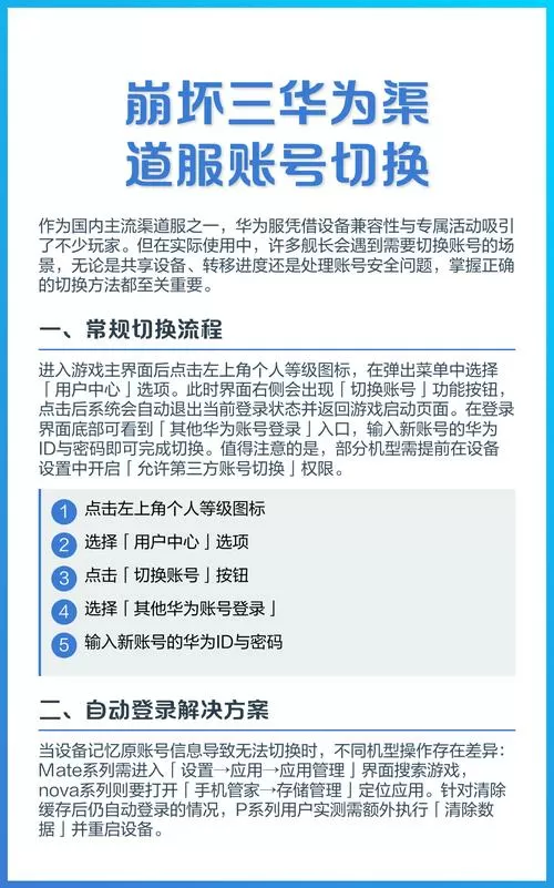 华为渠道服更换账号教程