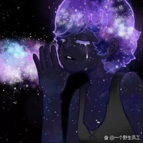 在黑暗的房间和孤独的女孩子