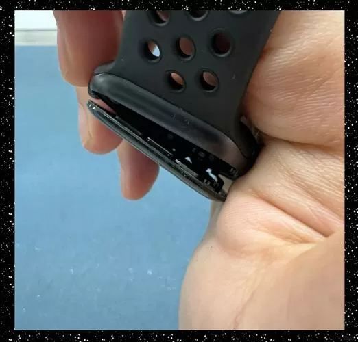 苹果手表磕了一个点难受怎么办
